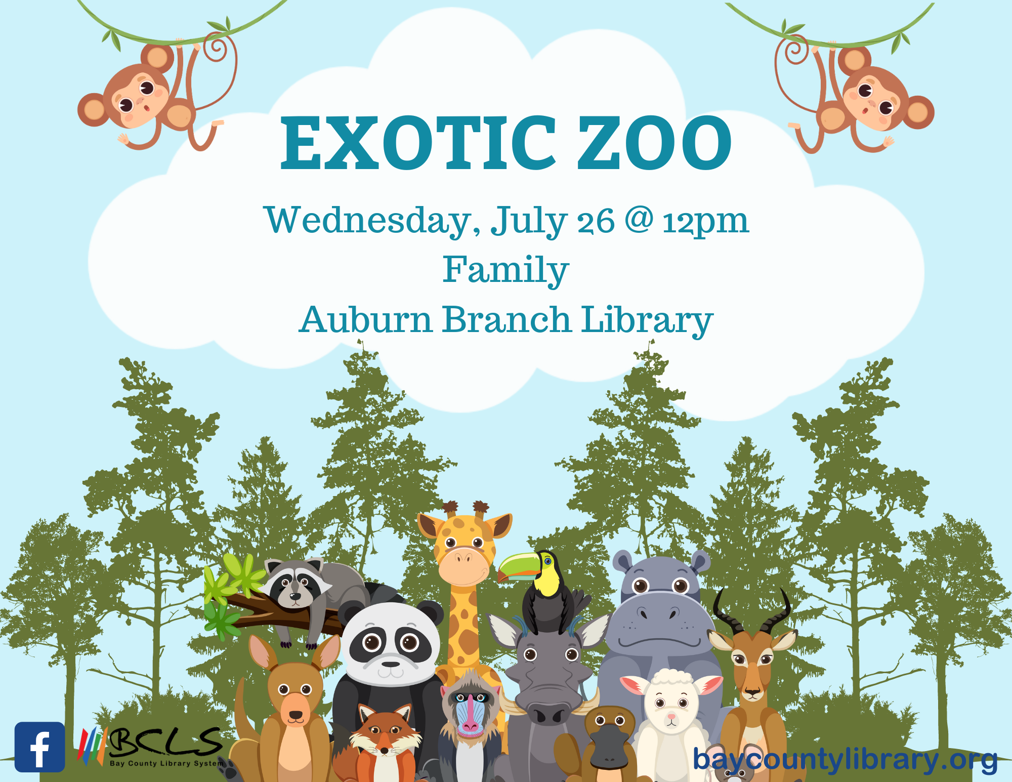 Exotic Zoo Auburn Bay County Library System